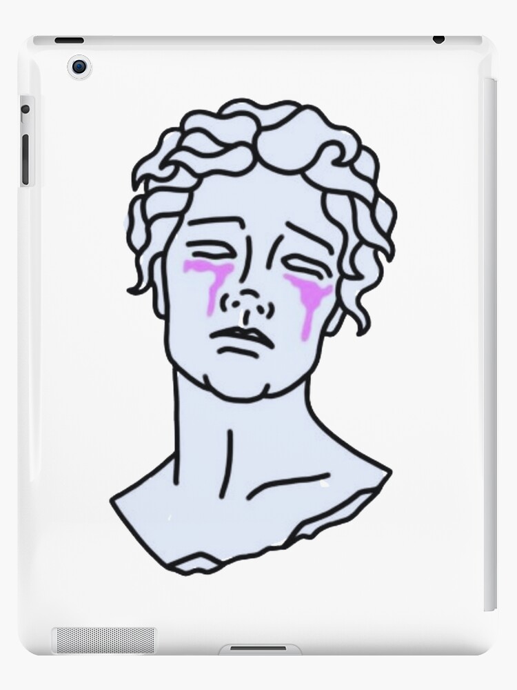 Funda y vinilo para iPad «Dibujo de estatua griega aesthetic» de freya-deco  | Redbubble