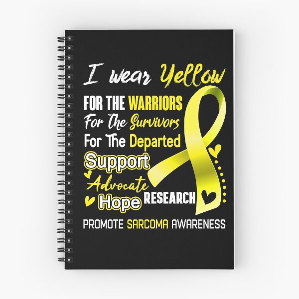 Item preview, I Wear Yellow For The Warriors Promote Sarcoma Awareness designed and sold by hvoid41.