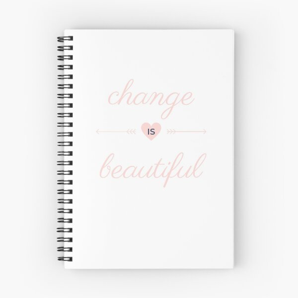 Item preview, Change is beautiful arrow design (pink letters) designed and sold by AbiLeads.