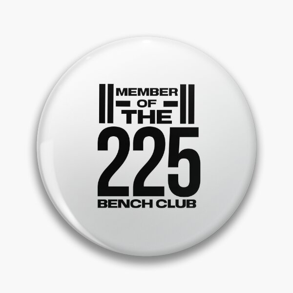 Item preview, 225 Bench Press Club Logo designed and sold by HalpinDesign.