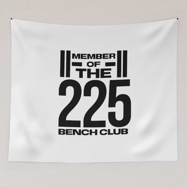 Item preview, 225 Bench Press Club Logo designed and sold by HalpinDesign.