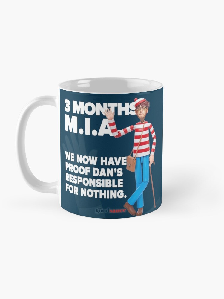 Alternate view of Daniel Andrews: 3 Months MIA Mug
