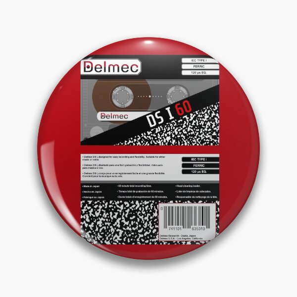 Item preview, Delmec DS I 60 Type 1 Cassette (front and back) designed and sold by B-96-J.