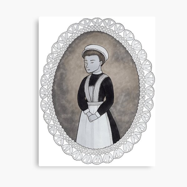 Antique Edwardian Maid Canvas Print