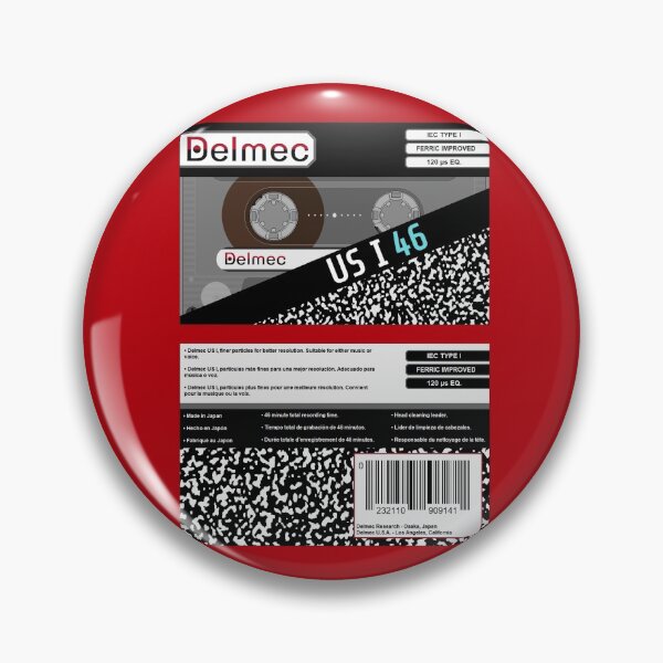 Item preview, Delmec US I 46 Type 1 Cassette (front and back) designed and sold by B-96-J.