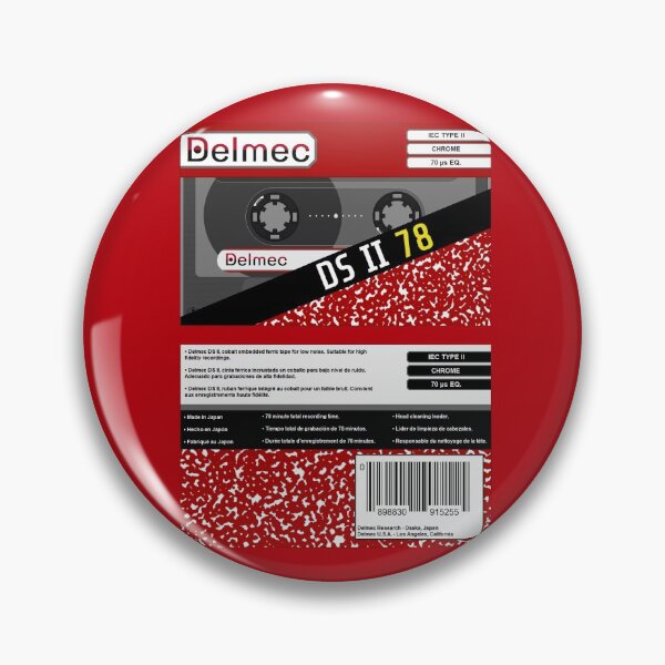 Item preview, Delmec DS II 78 Type 2 Cassette (front and back) designed and sold by B-96-J.