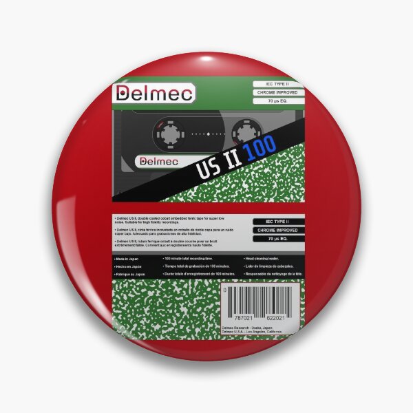 Item preview, Delmec US II 100 Type 2 Cassette (front and back) designed and sold by B-96-J.