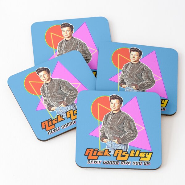 Item preview, Rick Astley Never Gonna 90s Style Fan Art designed and sold by acquiesce13.