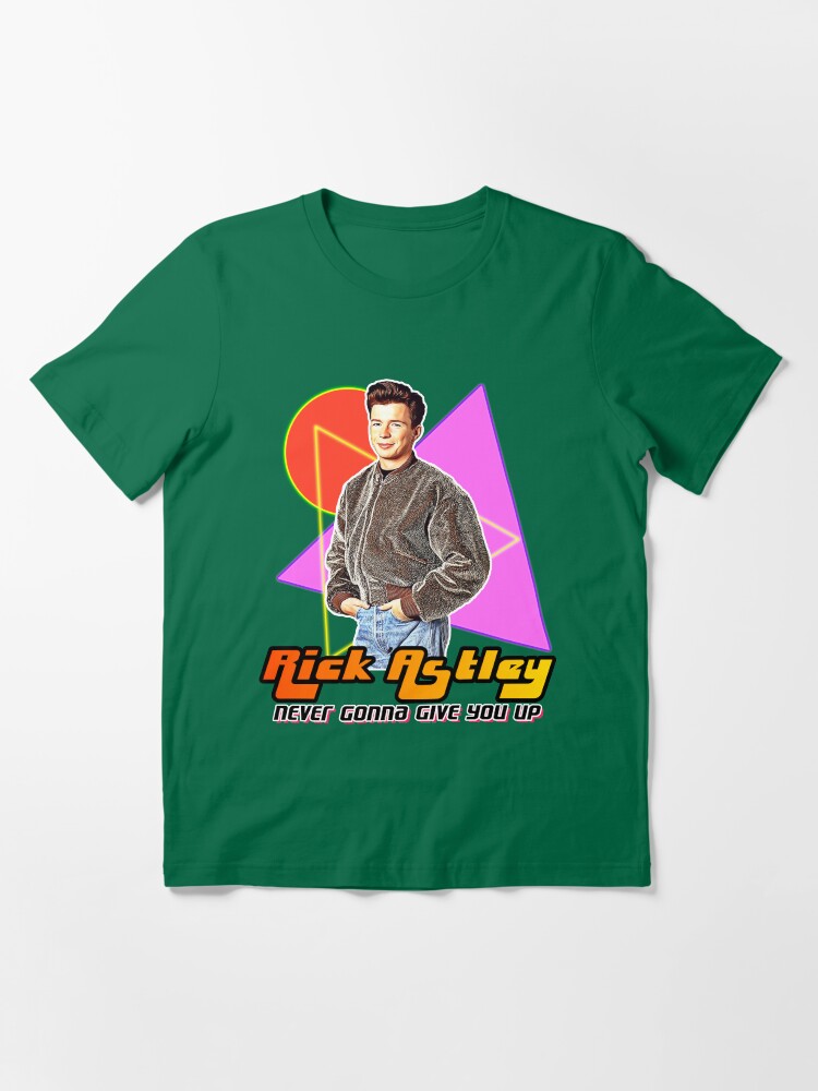 Never Gonna Give You Up Rickroll - Rick Astley  Kids T-Shirt for Sale by  IllustrationSh