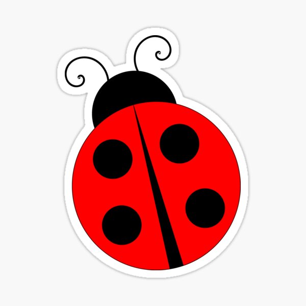 Ladybug Sticker