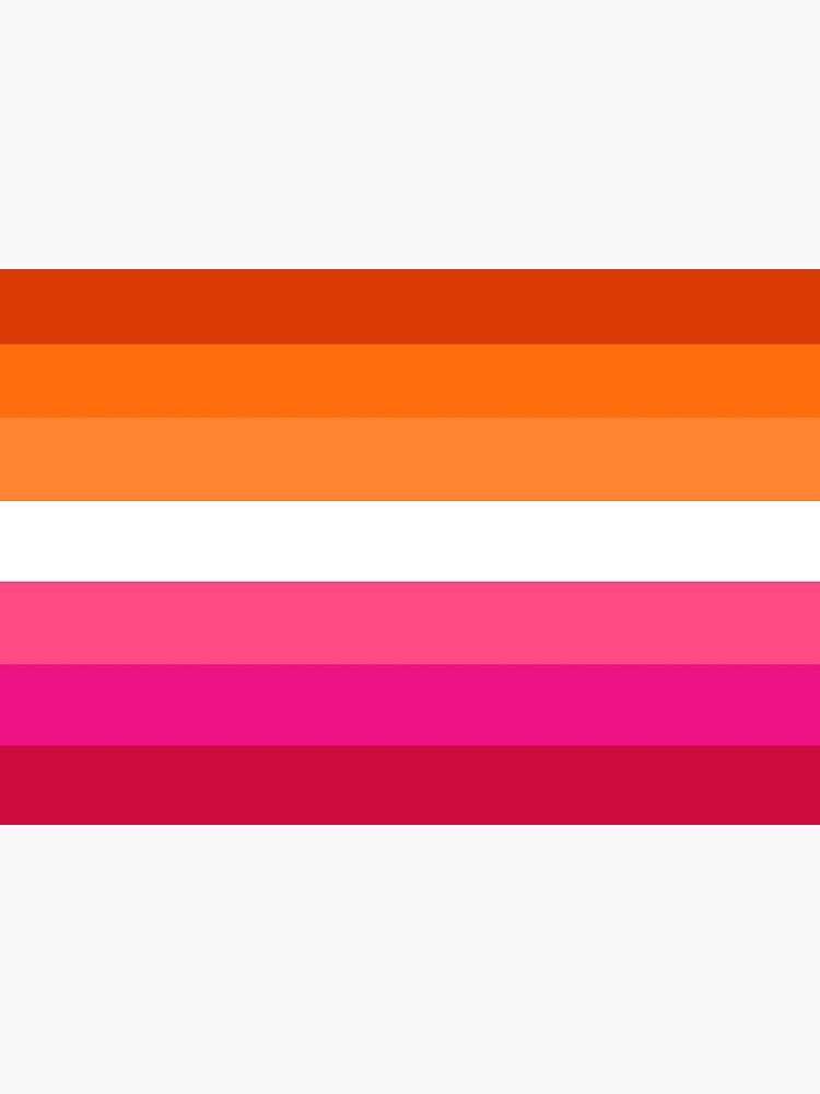 Drapeau LGBT Lesbienne (7 bandes)