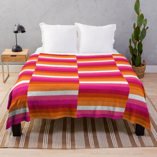 Item preview, Lesbian Pride Flag (Orange-Pink 7-Stripe Variant) designed and sold by DisneyFanatic23.