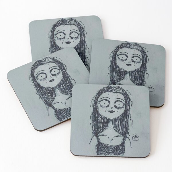 Item preview, Tim burton styled girl  designed and sold by Designs-havoc.