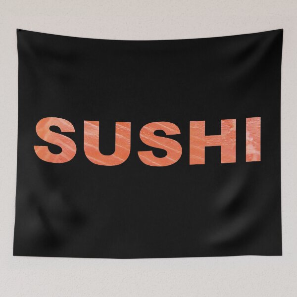 Item preview, Salmon Sushi Word  designed and sold by AstroShop1.