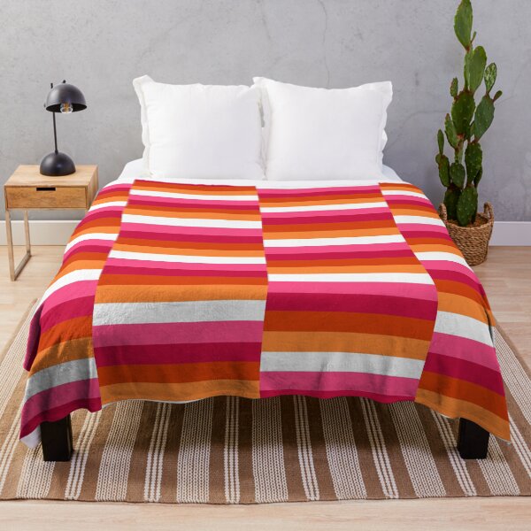 Item preview, Lesbian Pride Flag (Orange-Pink 5-Stripe Variant) designed and sold by DisneyFanatic23.