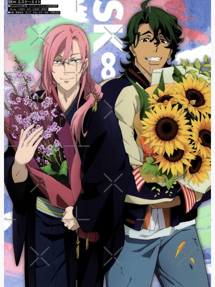 Lámina rígida «CHERRY y JOE - Póster de portada de revista - SK8 the  INFINITY - Matcha Blossom» de Anime-Express | Redbubble