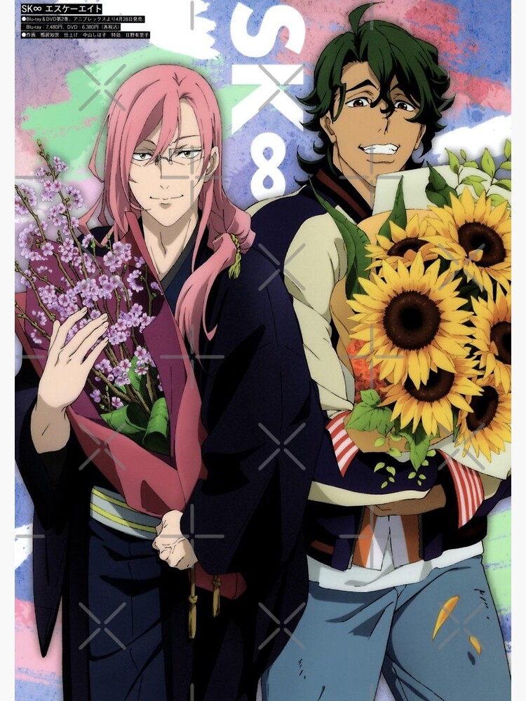 CHERRY and JOE - Magazine Cover Poster - SK8 the INFINITY - Matcha
