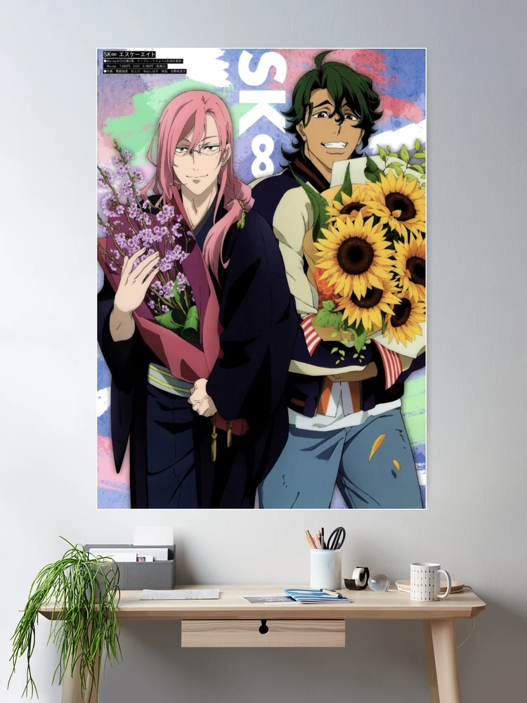 CHERRY and JOE - Magazine Cover Poster - SK8 the INFINITY - Matcha