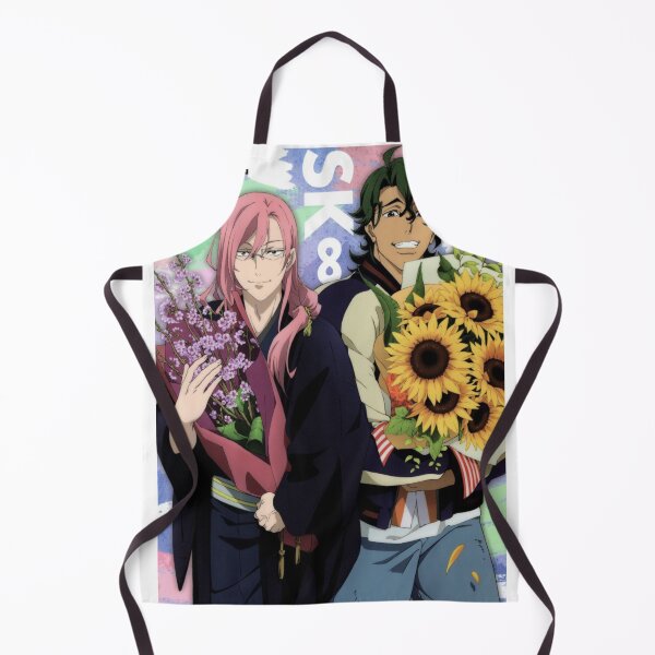 Item preview, CHERRY and JOE - Magazine Cover Poster - SK8 the INFINITY - Matcha Blossom designed and sold by Anime-Express.