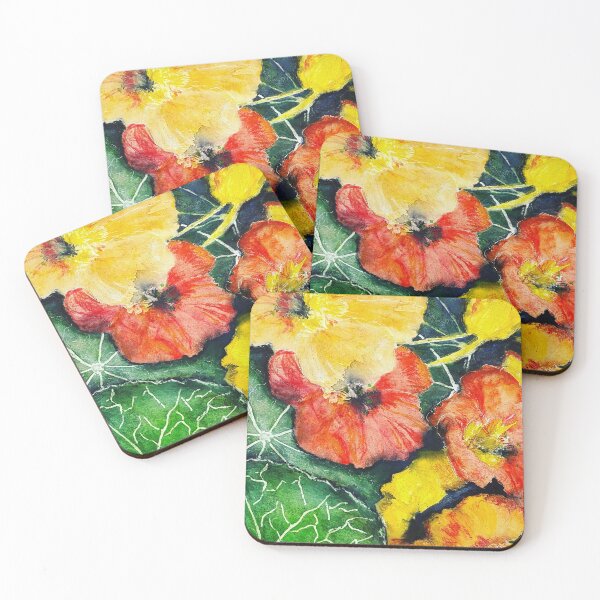 Item preview, Nasturtium Nostalgia I designed and sold by KristiesArt.