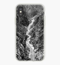 Black Canyon of the Gunnison BW iPhone-Hülle & Cover