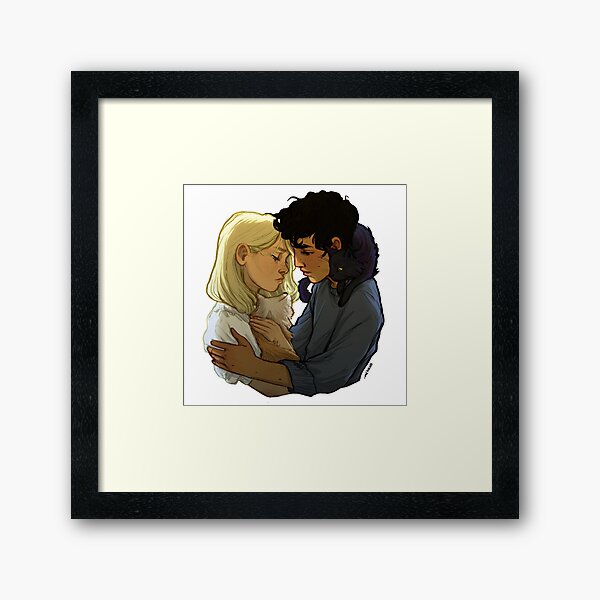 Will and Lyra Framed Art Print