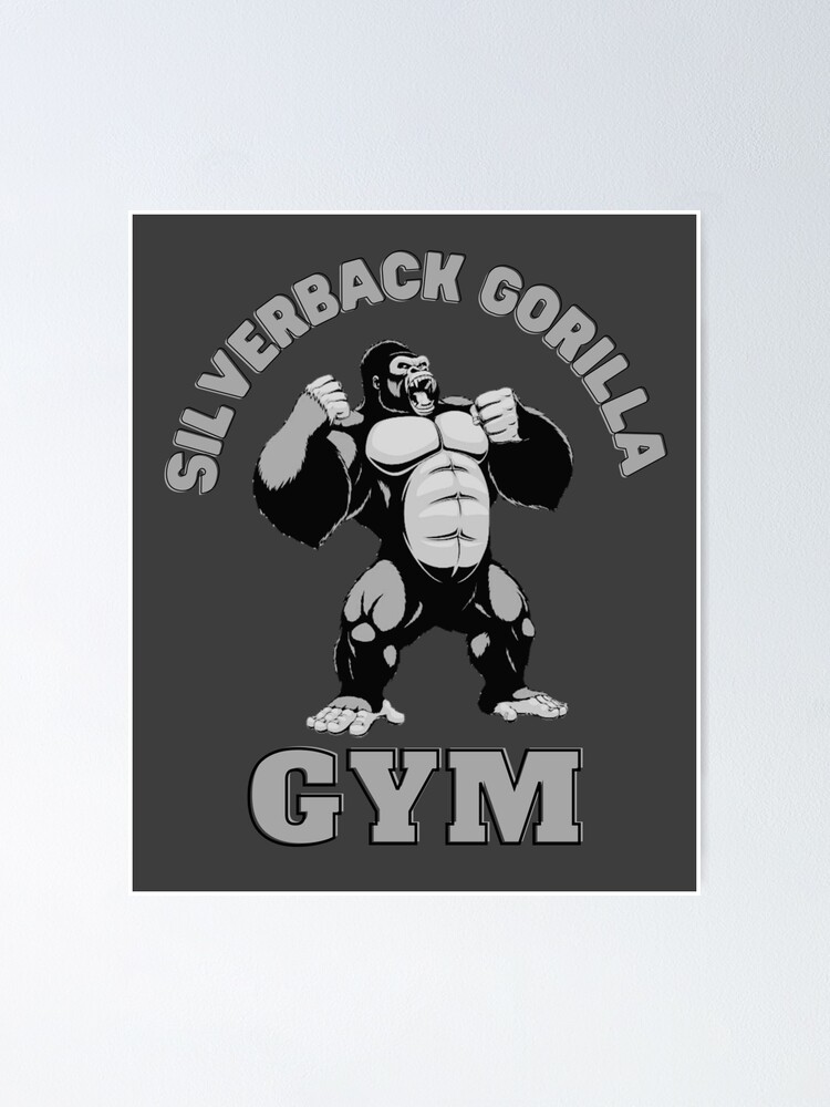 Silverback Gorilla GYM | Poster