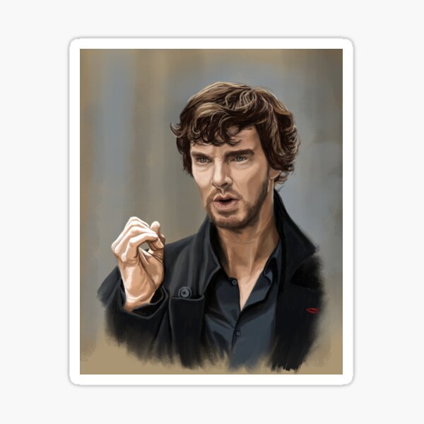 Item preview, Sherlock with beard designed and sold by camillo1978.