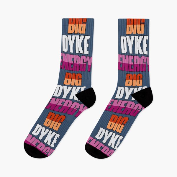 Item preview, Big Dyke Energy - Lesbian Flag Colors designed and sold by HappySchnapper.