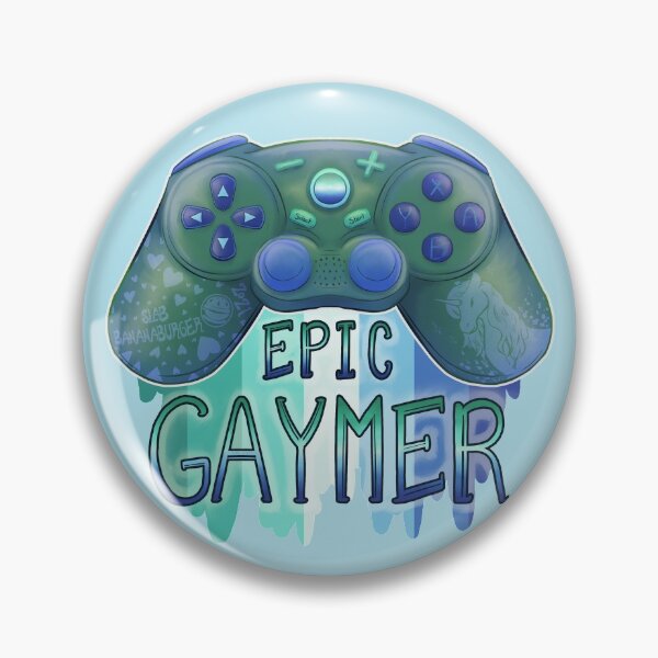 Item preview, Epic Gaymer (Gay Pride) designed and sold by Slab Bananaburger.