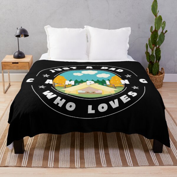 Item preview, Just a dad who loves camping designed and sold by PhotoPrise.