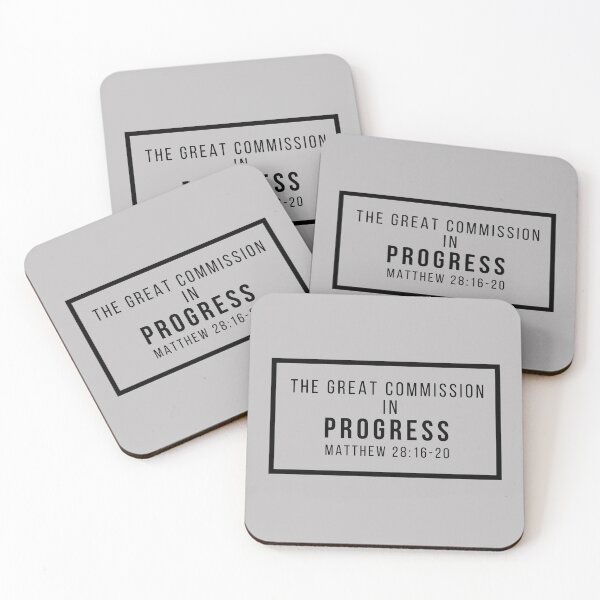 Item preview, The Great Commission in Progress Matthew 28:16-20 designed and sold by missionbear.