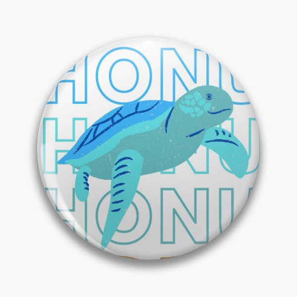 Item preview, Blue Honu T-shirt designed and sold by Woowee808.