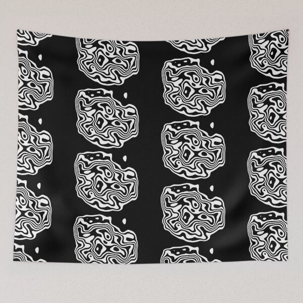 Item preview, Contour design - white designed and sold by rahilvalani.