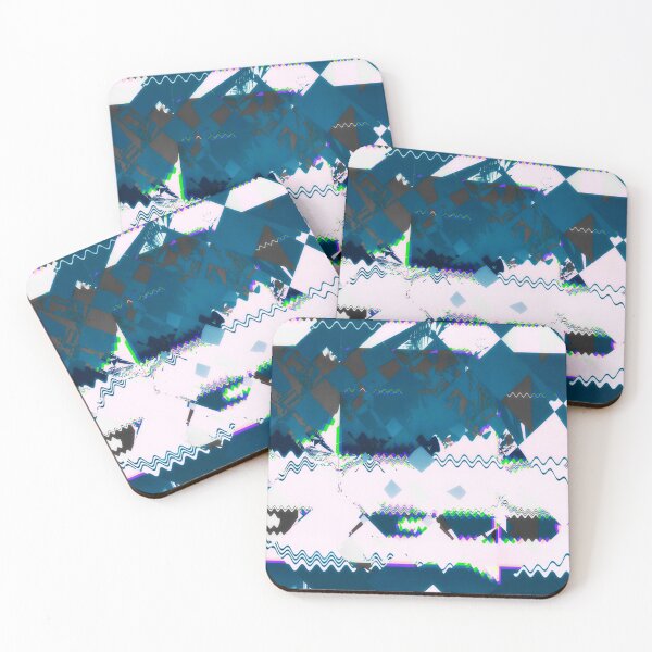 Item preview, Abstract Teal Glass designed and sold by KevenTees.