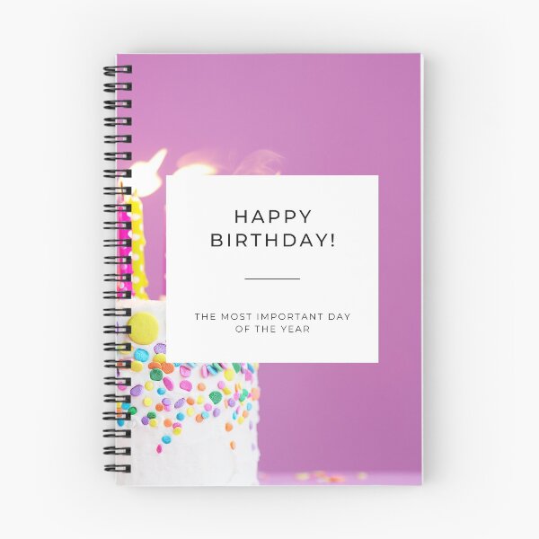 Item preview, Birthday Card - Cake Background - Simple Text designed and sold by YHK Image Creator.