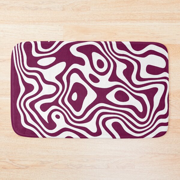 Item preview, Contour design - white and maroon designed and sold by rahilvalani.