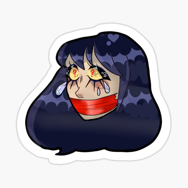 Item preview, SadGirl? Sticker/Pin designed and sold by Cherrytopsarts.