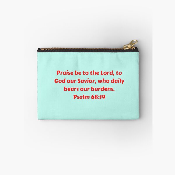 Artikelvorschau, Bible Verse Psalm 68:19 entworfen und verkauft von Prayingwarrior.
