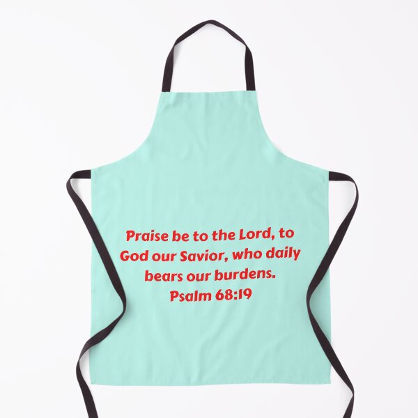 Aperçu de l'œuvre Bible Verse Psalm 68:19 créée et vendue par Prayingwarrior.