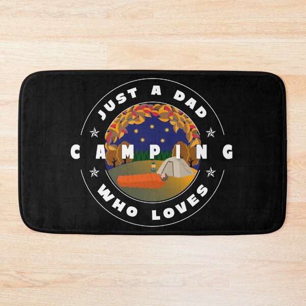 Item preview, Just a dad who loves camping designed and sold by PhotoPrise.