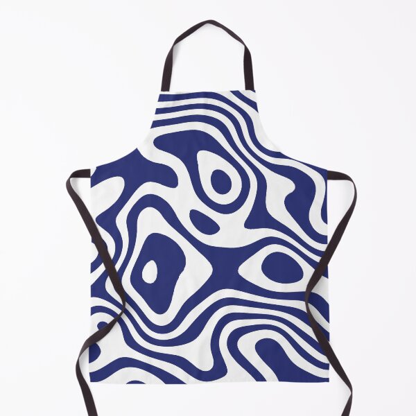 Item preview, Contour design - white and navy designed and sold by rahilvalani.