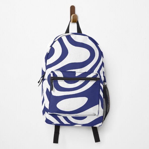 Item preview, Contour design - white and navy designed and sold by rahilvalani.