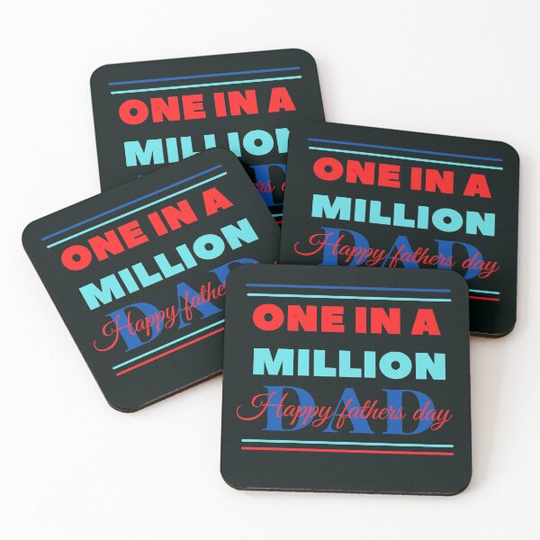 Item preview, One in a million dad,happy fathers day designed and sold by Mammanation.