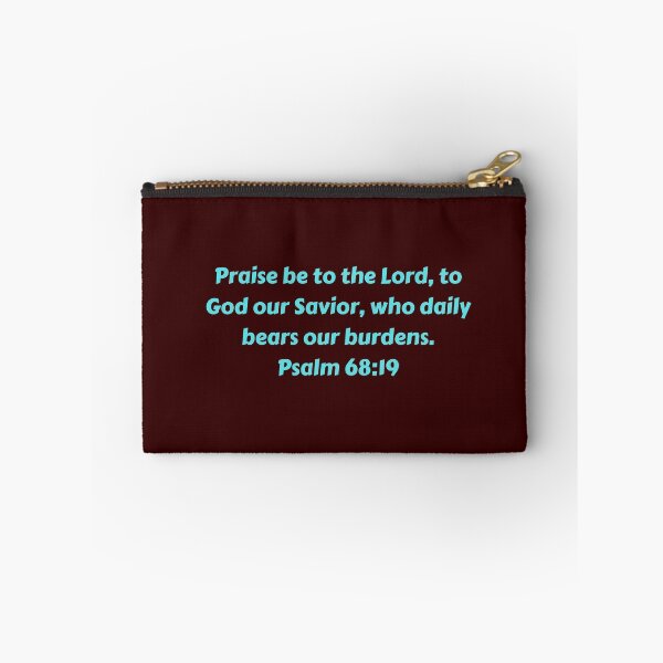 Aperçu de l'œuvre Bible Verse Psalm 68:19 créée et vendue par Prayingwarrior.