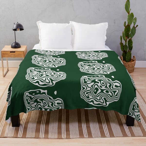 Item preview, Contour design - white and green designed and sold by rahilvalani.