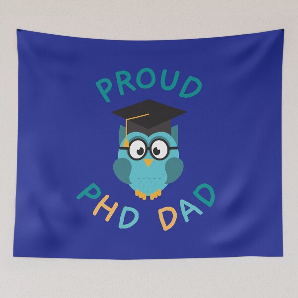 Item preview, Proud PhD Dad - Graduation, Phinished, Father, Graduate, Dissertation, Thesis designed and sold by jadedscientist.