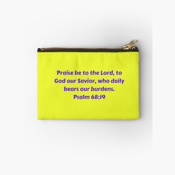 Artikelvorschau, Bible Verse Psalm 68:19 entworfen und verkauft von Prayingwarrior.
