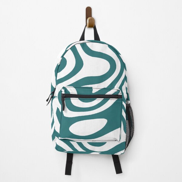 Item preview, Contour design - white and teal designed and sold by rahilvalani.