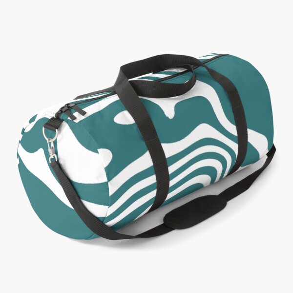 Item preview, Contour design - white and teal designed and sold by rahilvalani.